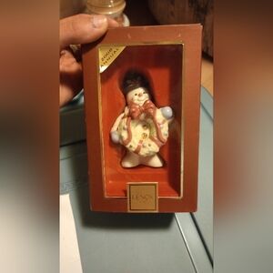 Lenox snowman ornament
